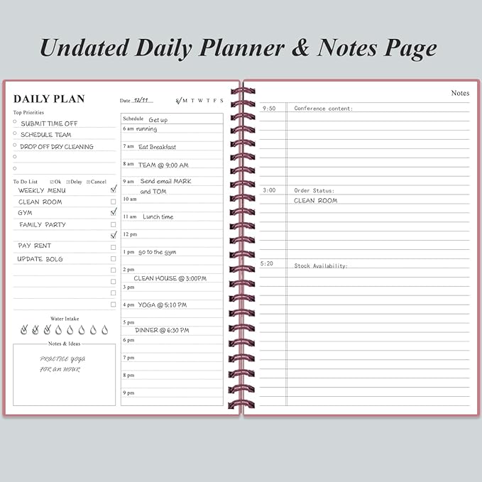 Daily Planner Undated - Image 3