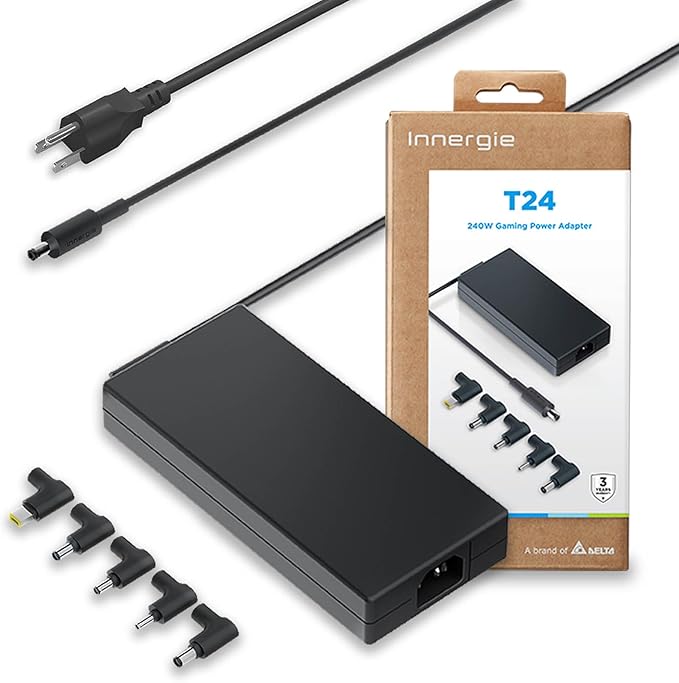 Innergie T24 240W 230W Universal Gaming Laptop Charger Power Adapter by Innergie