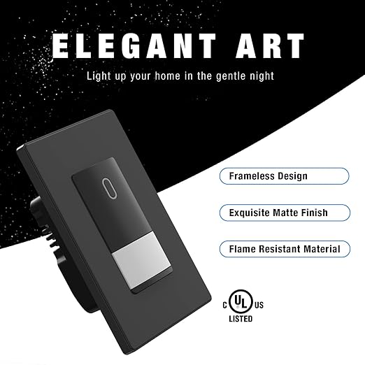 ELEGRP Occupancy Motion Sensor Light Switch, PIR Infrared Motion Activated Wall - Image 7