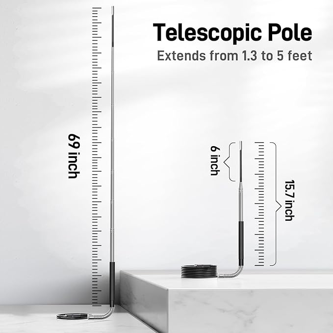 Teslong Telescopic Endoscope Inspection Camera - Image 4
