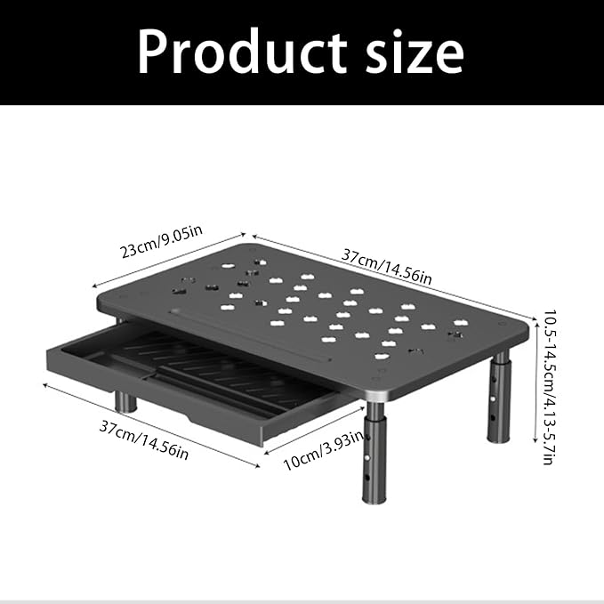 LUOOHL Adjustable Monitor Stand - Image 7