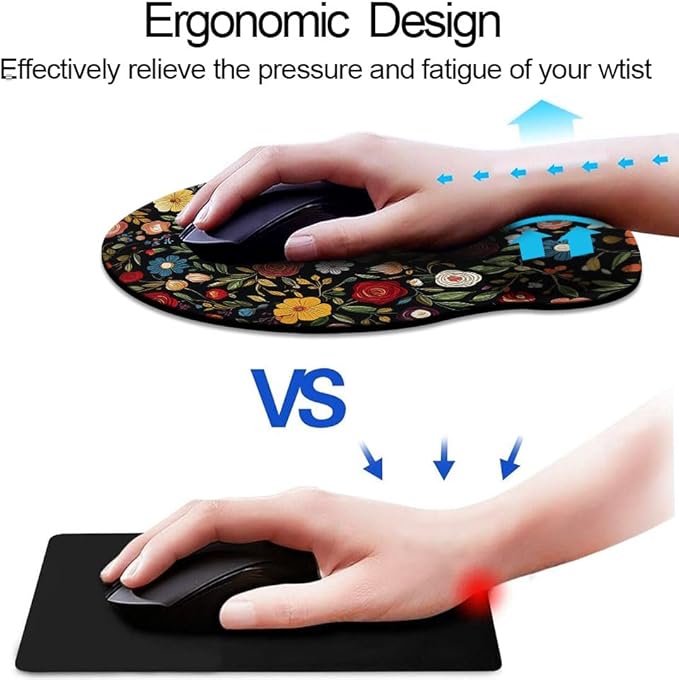 Ergo Comfort Gel Wrist Rest Mouse Pad-Ergonomic Office Mousepad - Image 2