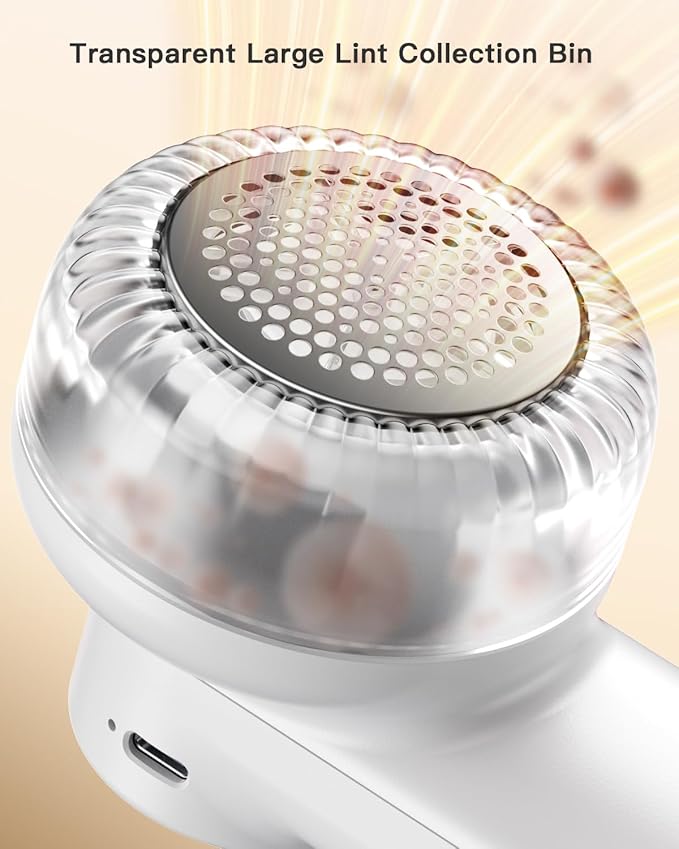 coldSky Rechargeable Fabric Shaver, Lint Shaver - Image 6