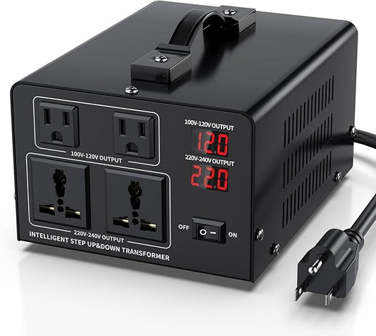 2000W Voltage Converter Transformer Step Up 110V/120V to220V/240V or Step Down by Unknown