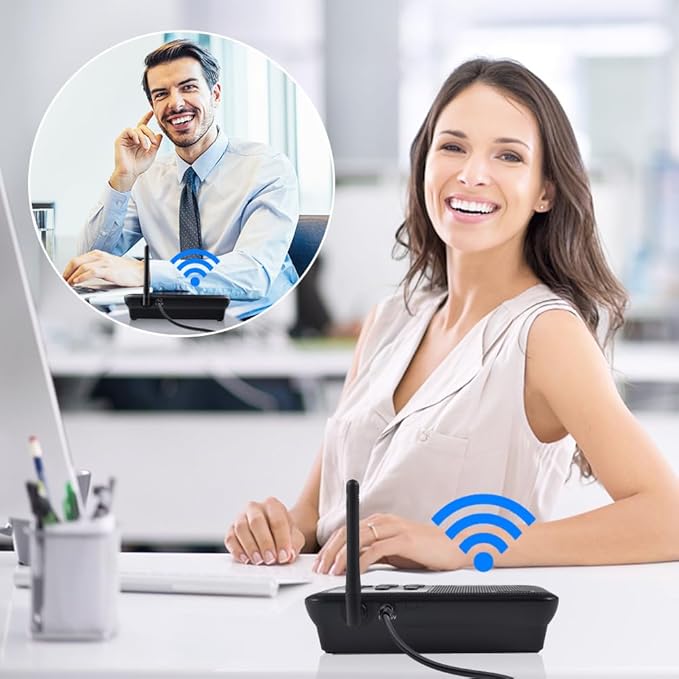 Wuloo Intercoms Wireless for Home 1 Mile Range 22 Channel 100 Digital Code - Image 4