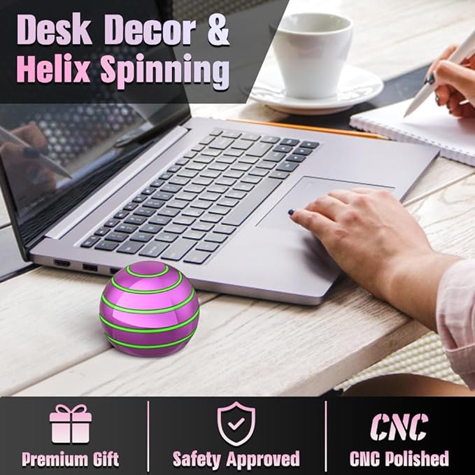 Luminous Desk Spinning Ball Toys - Image 4