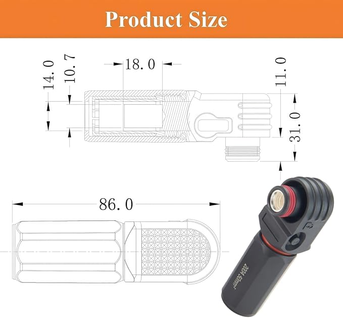 1 Set Battery Energy Storage Connector 200A 50mm² High Current HV Connectors - Image 6