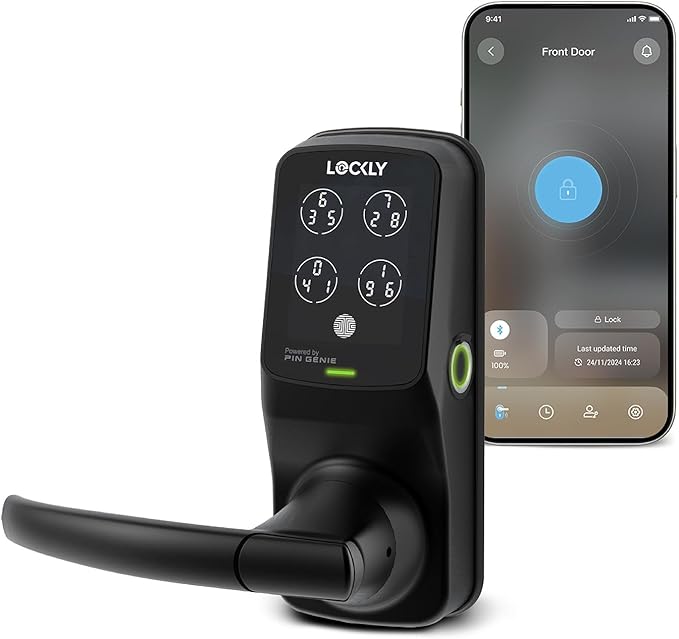 Lockly Secure Plus Bluetooth Smart Door Lock, Keyless Entry by Lockly
