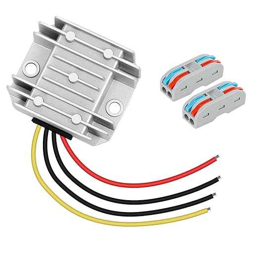 LeMotech DC 24v to 12v Converter 10A 120W Step Down Converter Voltage Reducer by LeMotech