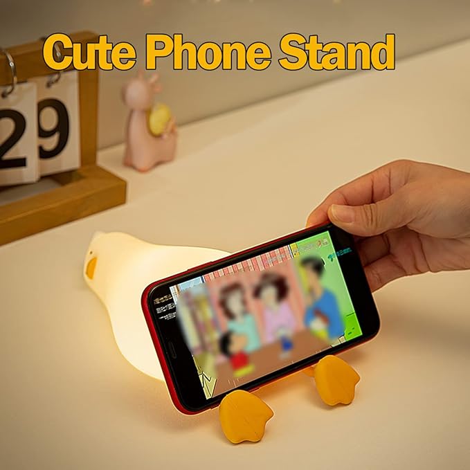 LEDHOLYT Night Light for Kids, Cute Silicone Nursery Duck Lamp for Baby and - Image 6