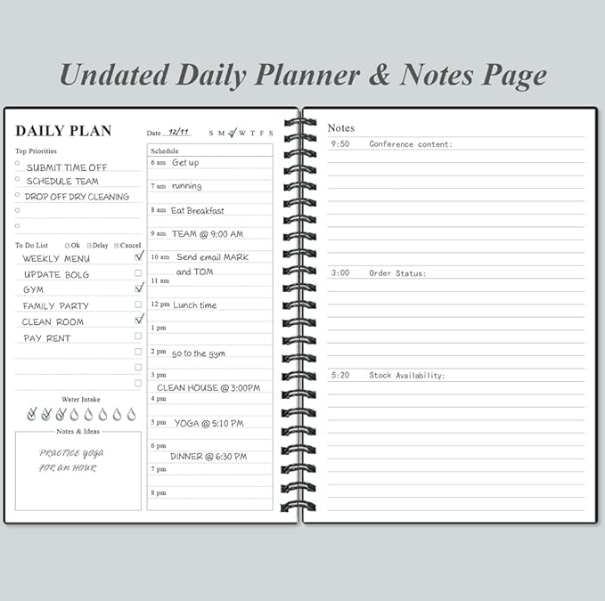 Daily Planner Undated - Image 3