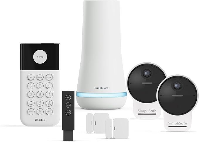 SimpliSafe 7 Piece Wireless Outdoor Camera Home Security System - Image 2