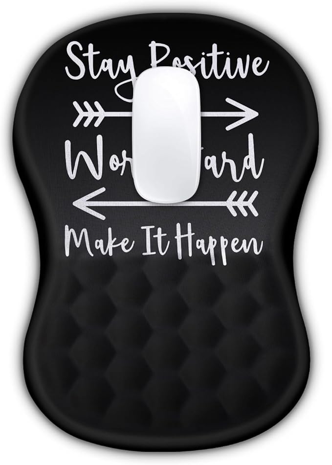 KUOSGM Mouse Pad Wrist Support, Ergonomic Mouse Pad - Image 7