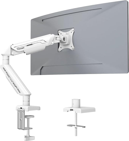 Fydeamer Monitor Arm for 17-35" Screens up to 24.2 lbs, Ergonomic Gas Spring by Fydeamer