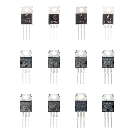 12 Values 54 Pcs Darlington Transistors Bipolar Power Transistor TIP31C TIP32C - Image 2