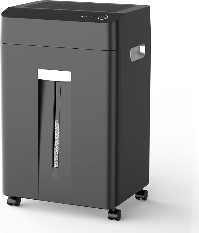 24-Sheet Cross Cut Paper Shredder P-4 Security by VUSIGN
