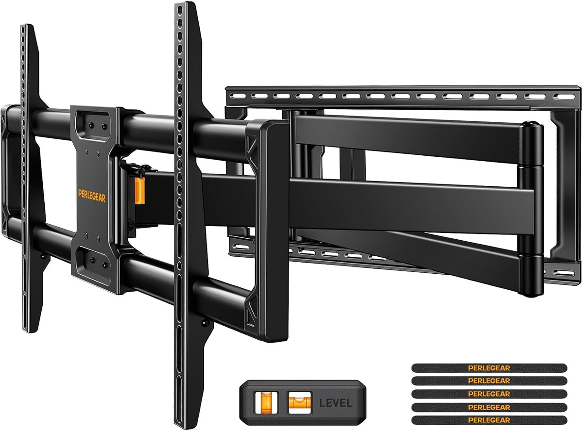 Perlegear Long Arm Full Motion TV Wall Mount