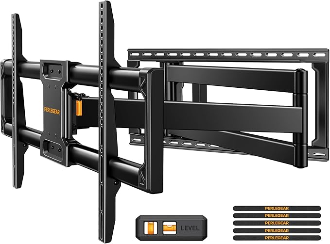 Perlegear Long Arm Full Motion TV Wall Mount by Perlegear