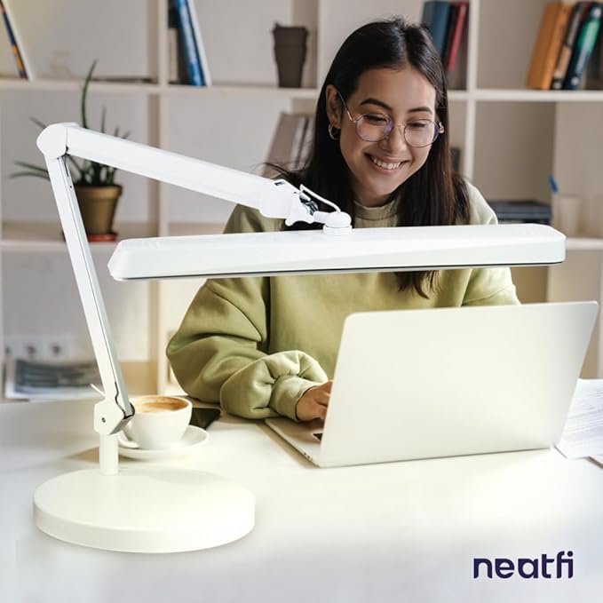 Neatfi XL 2, 500 Lumens LED Task Lamp, 5 Light Modes, 3000-6000K Correlated - Image 6