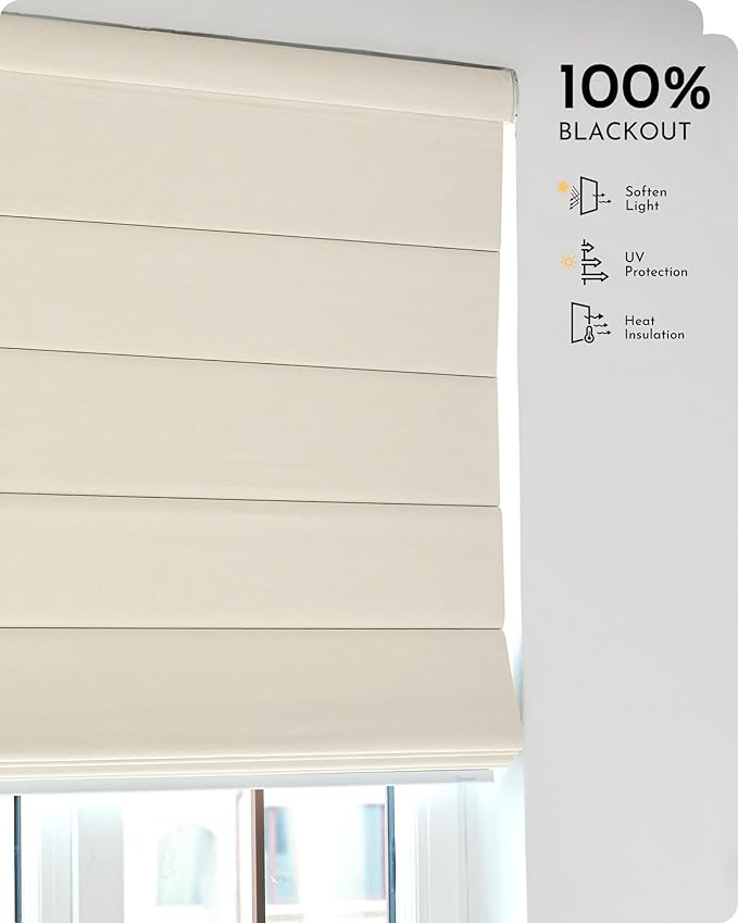 Graywind Smart Roman Shades 100% Blackout Compatible - Image 6