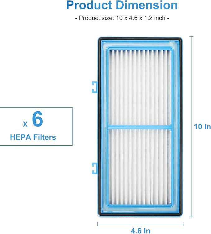 Extolife 6 Pack AER1 Filter Replacement - Image 5