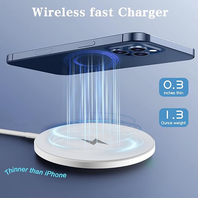 Magnetic Wireless Charger 2Pack Apple 10FT Magsafe Charger, Fast Mag-Safe - Image 5