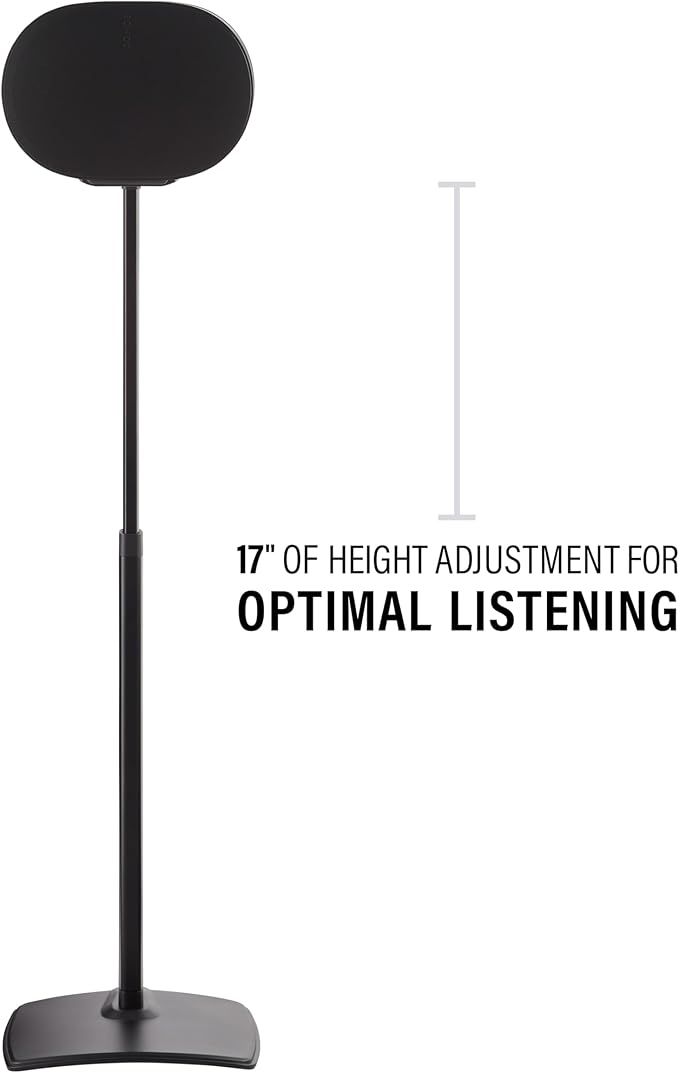 Sanus Height Adjustable Speaker Stands - Image 4
