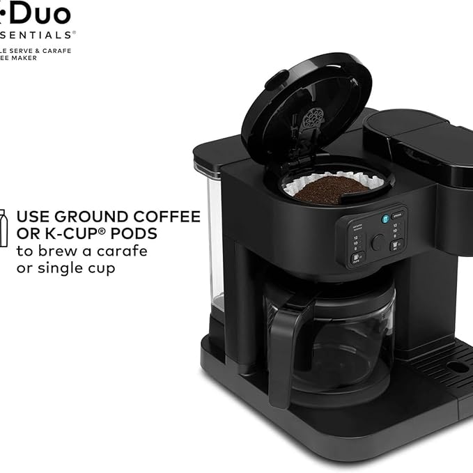 K-Duo Essentials Coffee Maker for Hot and Iced Drinks, Single Serve KCup Pod - Image 7