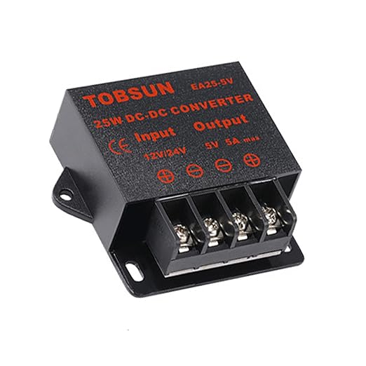 MGGi DC/DC 12V 24V to 5V 5A 25W Voltage Reducer Converter Regulator, Step Down - Image 4