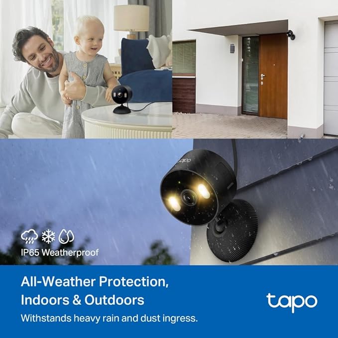 Tapo 1080p Indoor/Outdoor Security Camera - Image 2