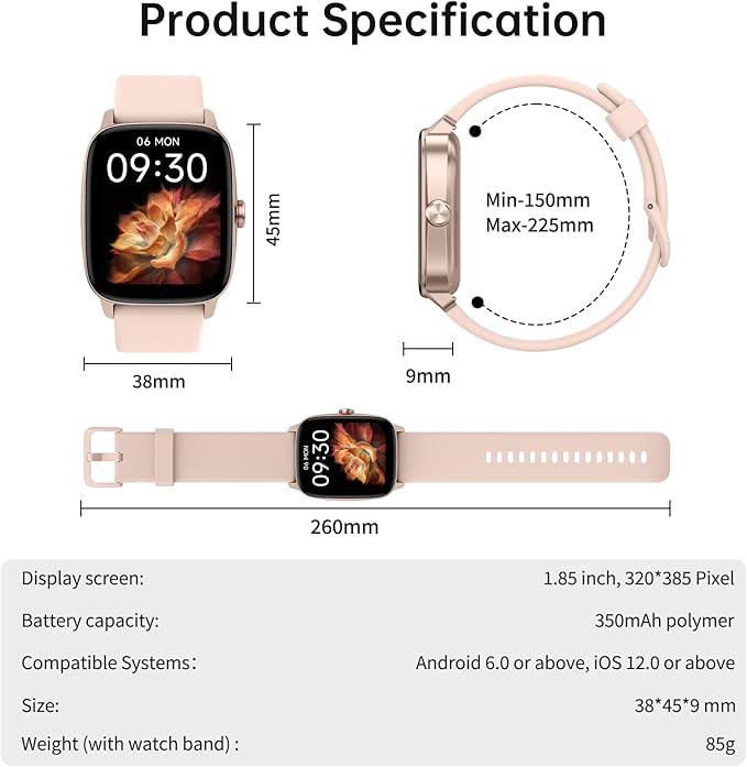 Smart Watches for Women Men - Image 9