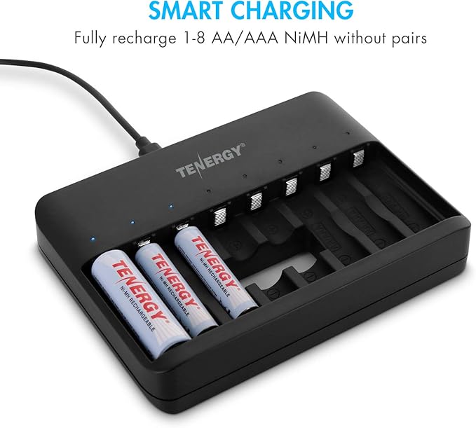 Tenergy TN477U 8-Bay Fast Charger - Image 3