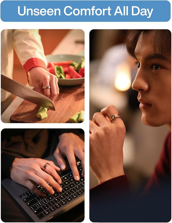 RingConn Gen 2 Air, Ultra-Thin AI Smart Ring, 10-Day Battery Life, - Image 6