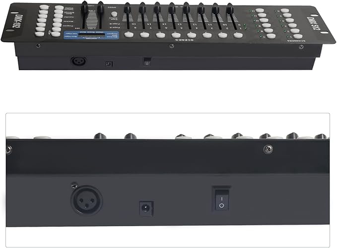 DMX Controller for dj Lights Dmx512 Light Controllers 192 Channel DMX Board - Image 5