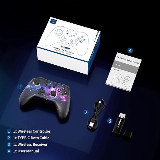 AceGamer Aurora II 2.4G Wireless Bluetooth Controller - Image 7