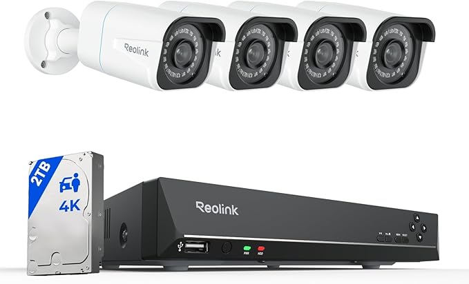 REOLINK 4K Security Camera System by REOLINK
