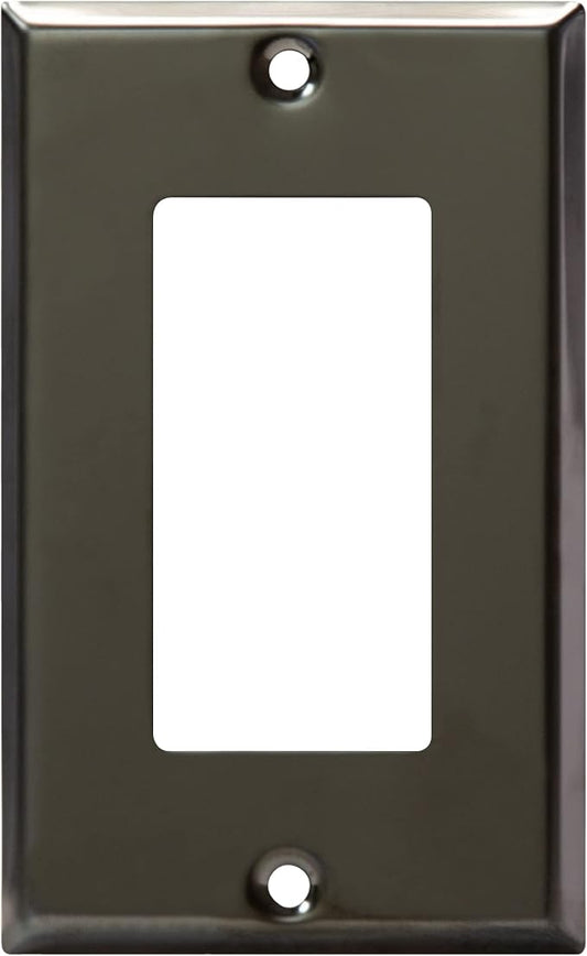 ENERLITES Decorator Switch Metal Wall Plate, Stainless Steel Outlet Cover by Enerlites