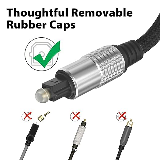 Cyberguys! Optical Audio Cable, Digital Optical Cable - Image 9