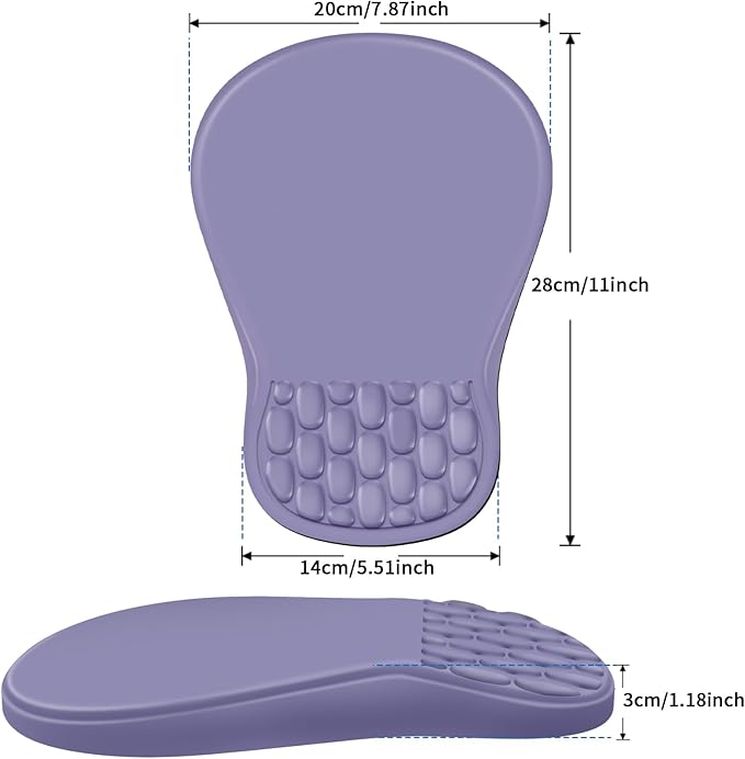 YIWEI Ergonomic Mouse Pad with Wrist Rest - Image 6