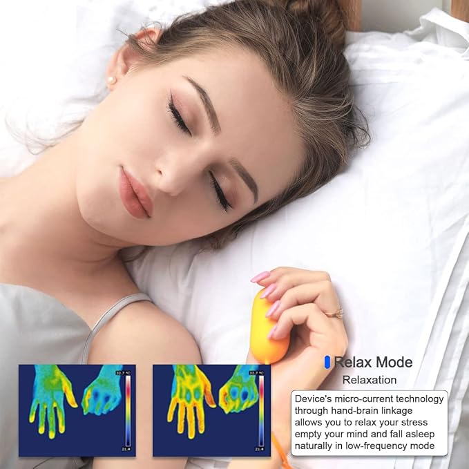 Handheld Relaxation Device, Compact Sleep Device, Massage Improved Mood and - Image 5
