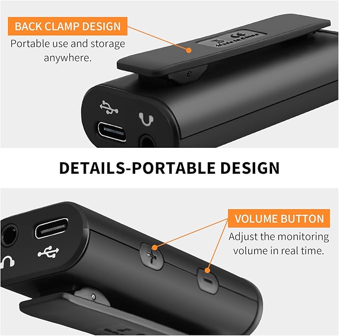 JOYO Guitar Audio Interface Pocket Internal Recording Sound Card - Image 4