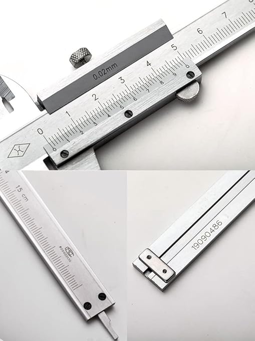 Simhevn Vernier Caliper, 0-6inch/0-150mm Manual Micrometer, Stainless Steel - Image 3