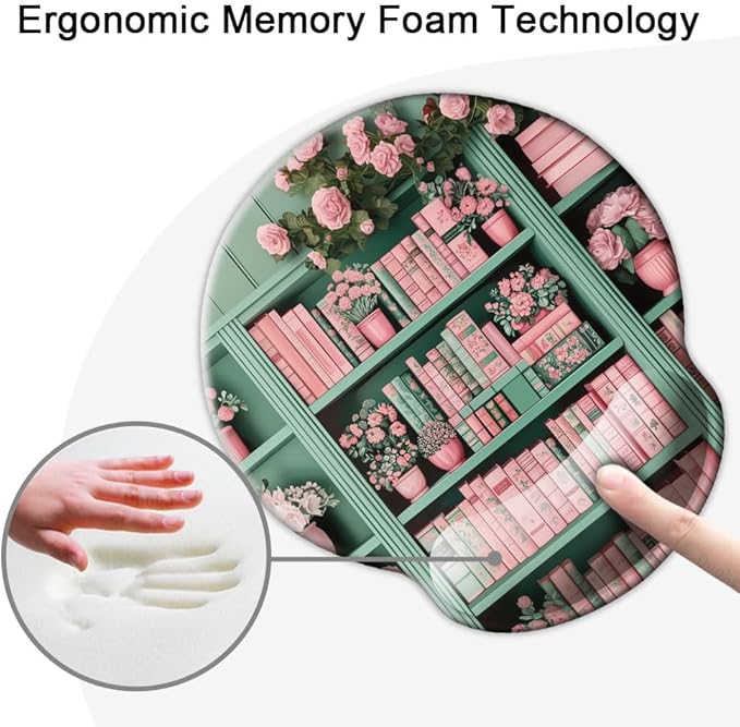 Ergo Comfort Gel Wrist Rest Mouse Pad-Ergonomic Office Mousepad - Image 4
