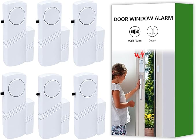 Door Window Alarm, 90dB Door Alarms Sensor by Unknown