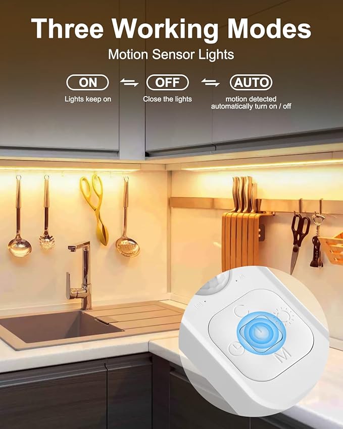 Feuymoent Motion Sensor LED Strip Light - Image 5