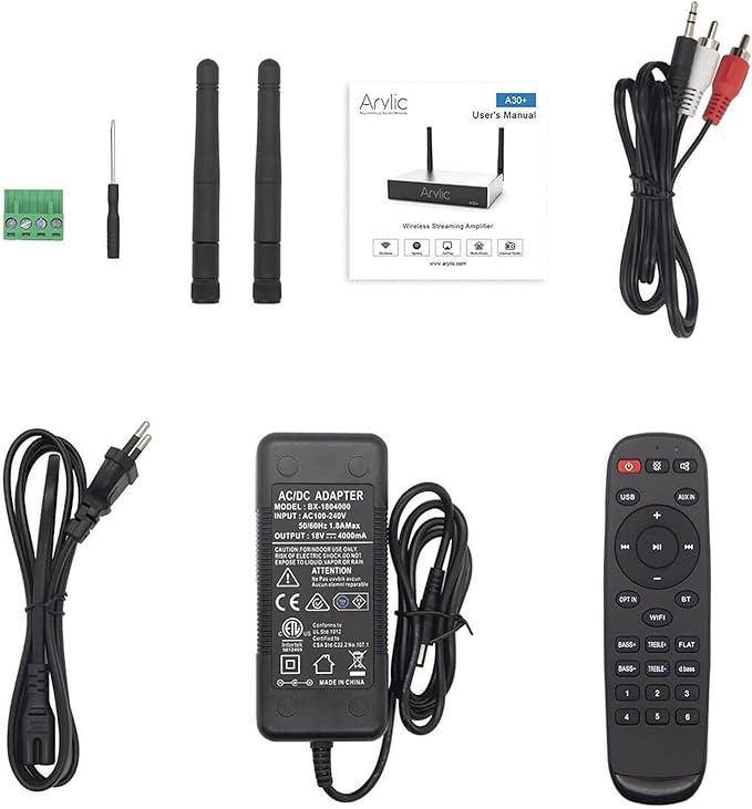 Arylic Stereo WiFi and Bluetooth 5.0, 2-Channel Class D Wireless Mini Home - Image 7