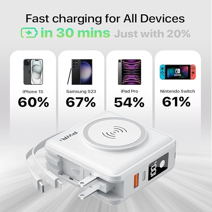 PWRMobile PWR Travel PRO 5-in-1 Power Bank – 10, 000mAh - Image 5