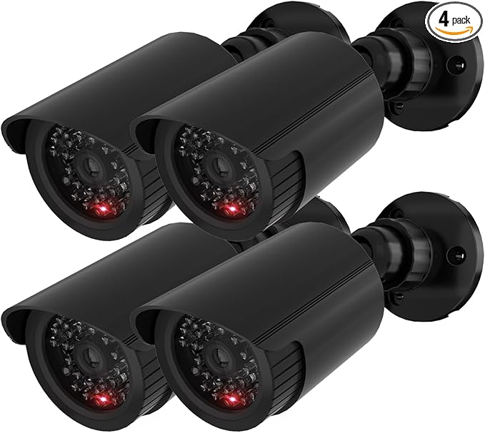 WALI Dummy Fake Simulated Surveillance Security CCTV Dome Camera Indoor Outdoor by WALI
