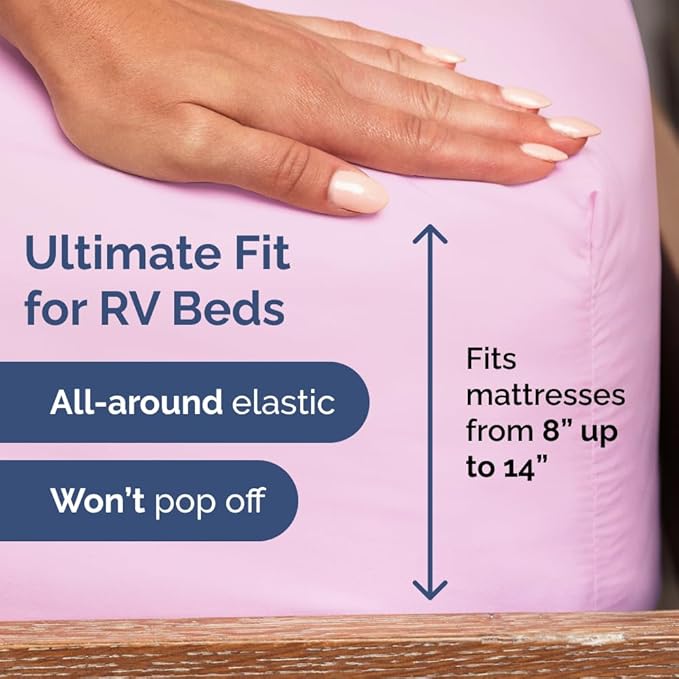 RV Short Queen Sheet Set 60 X 75 - Image 3