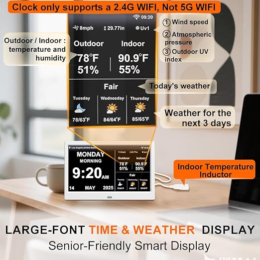 FEYBYLA 2025 New Digital Clock - Image 2